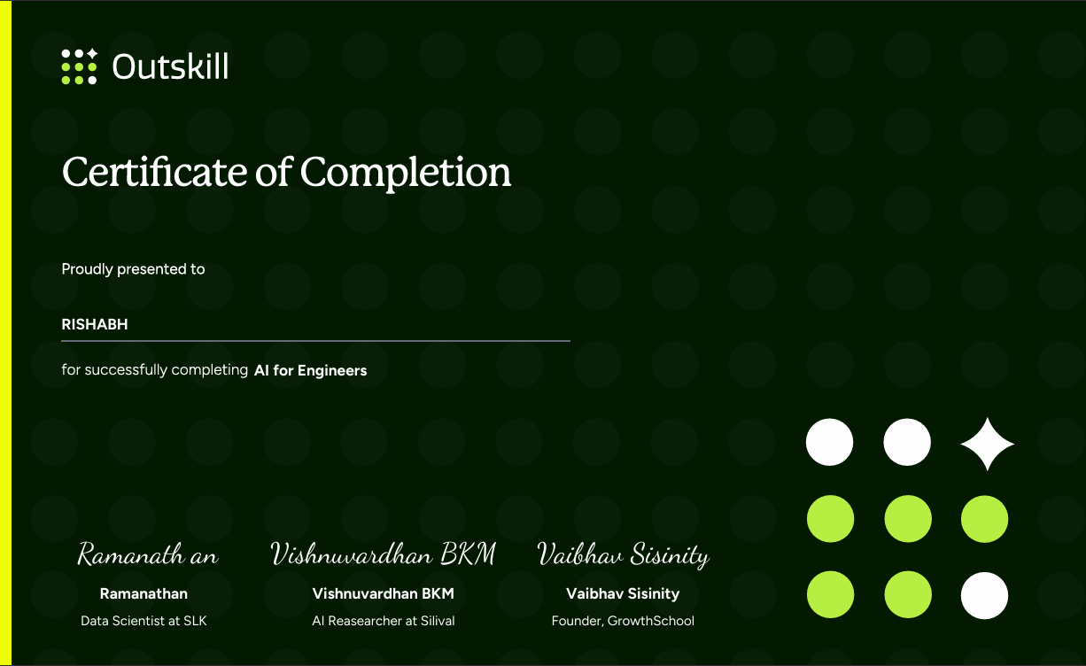 DevOps Workshop Certificate